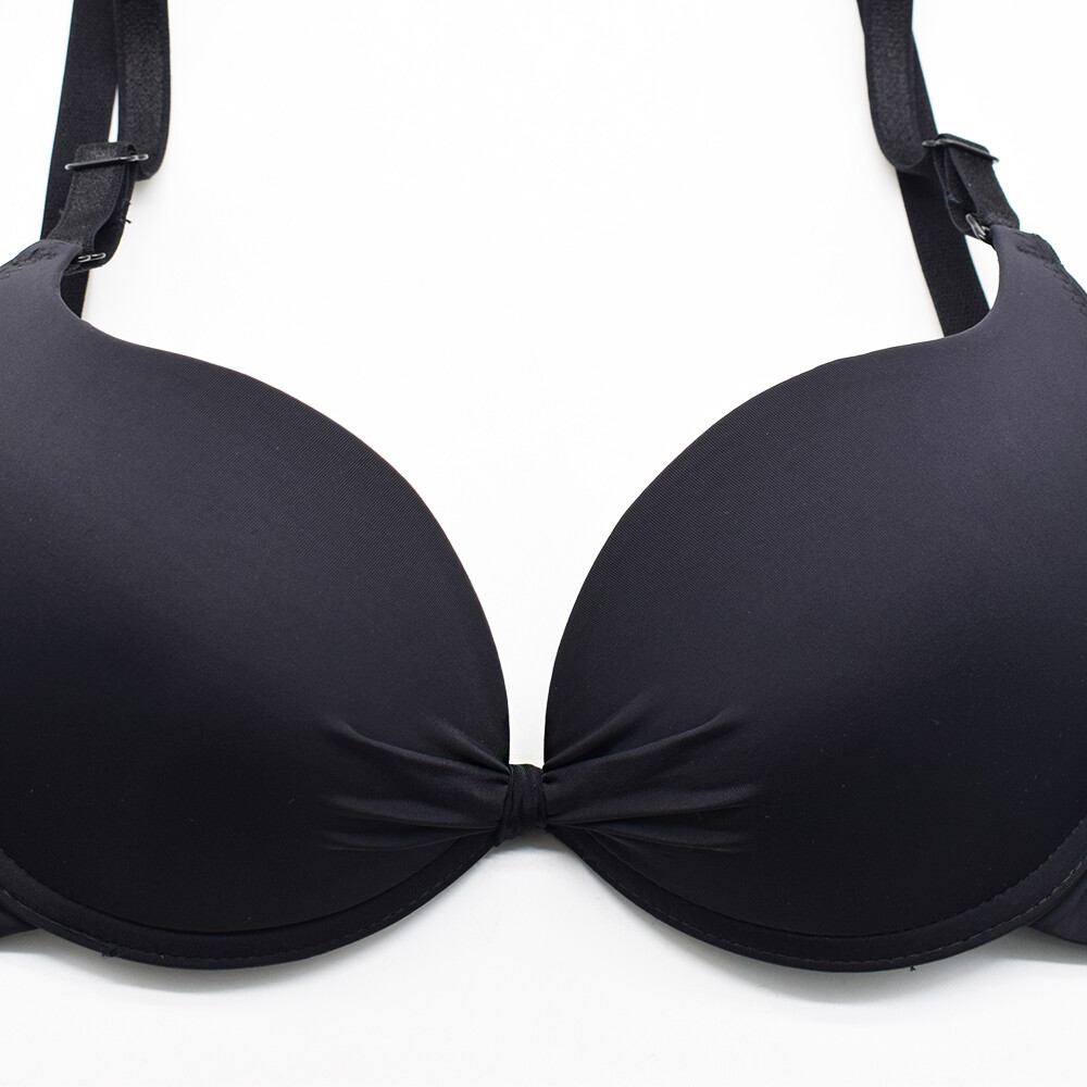 Women Bras Small Cup Firm Control Thin Padded Gather Brassiere Skin