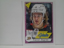 2023-24 Topps NHL Sticker Collection Hockey Hair Trevor Zegras #670