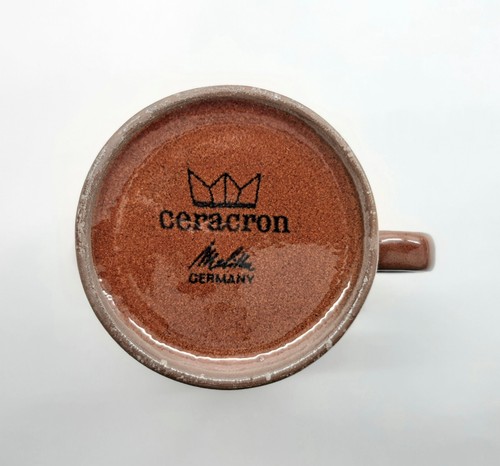 Melitta Ceracron Holstein Milchkännchen 8,5 cm Dots Keramik Kännchen 70er - Bild 4 von 4