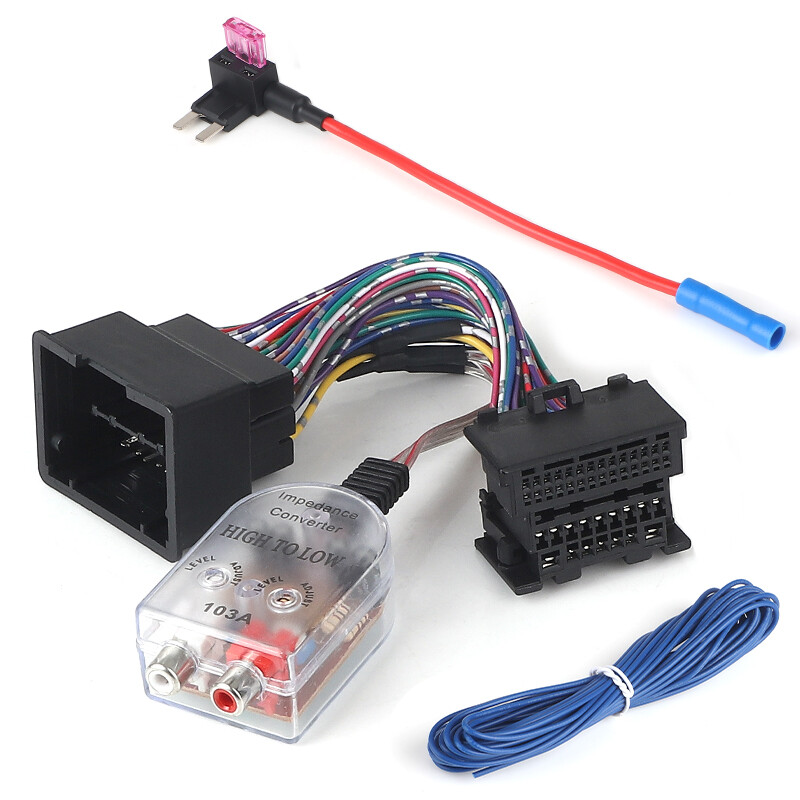 Radio Add Amplifier Interface Adapter For Chevy Cruze Camaro