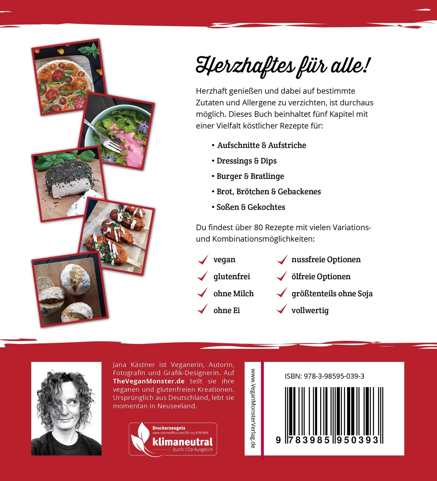 Thumbnail - Jana Kästner | Herzhaftes Für Alle | Taschenbuch | Deutsch (2021) |