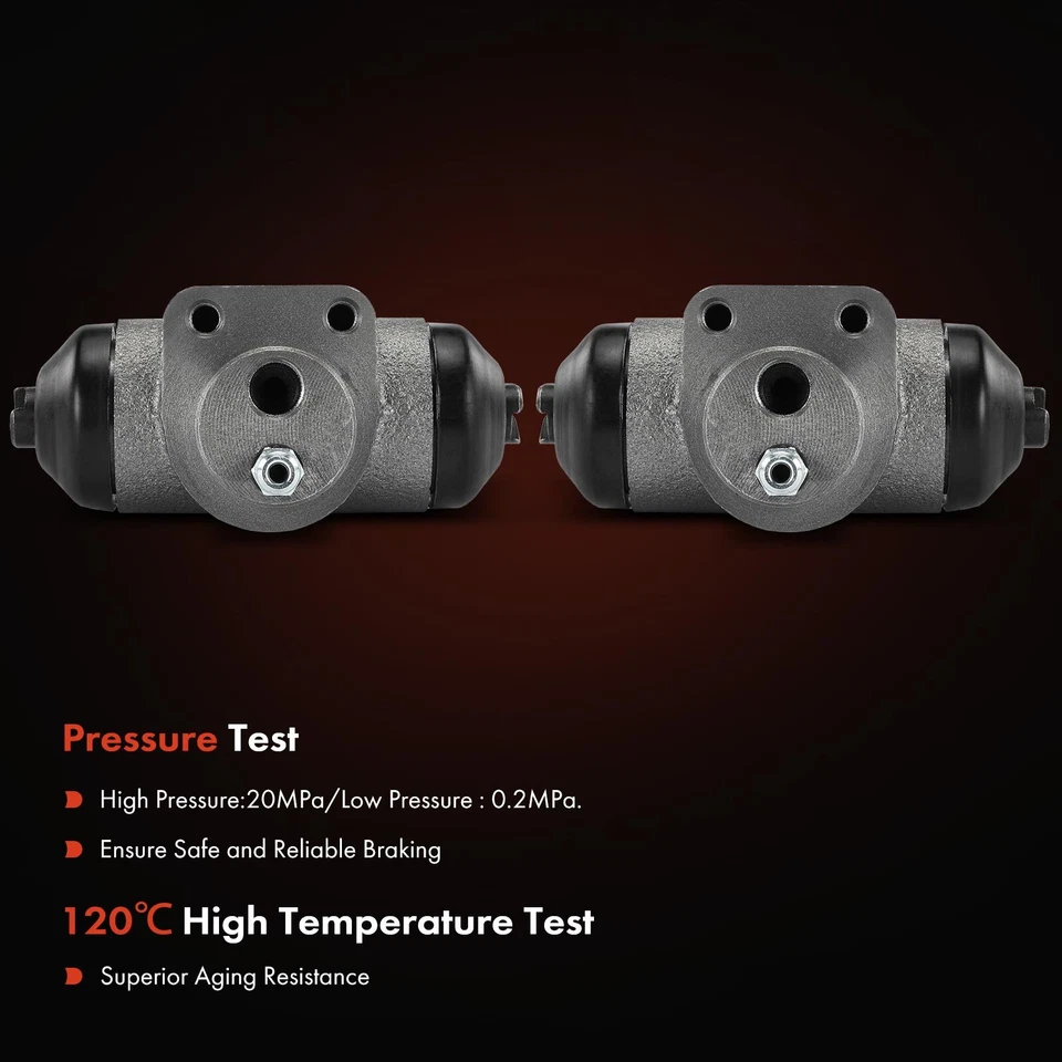 2x Cilindro de rueda de freno para Chevrolet Venture Cadillac Buick Pontiac lateral trasero Foto 4 de 4