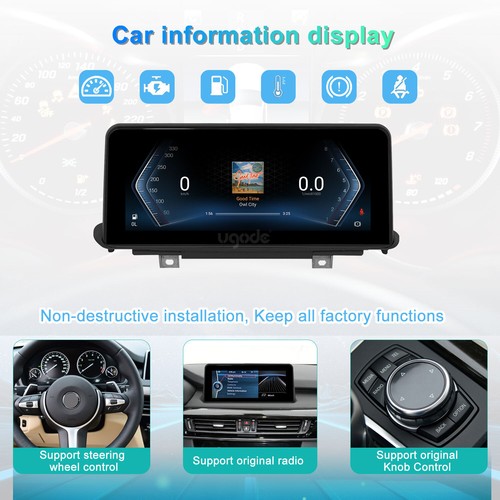 "Para BMW X5 X6 F15 F16 Android Pantalla Carplay Navegación Radio Coche Estéreo 10.25" - Imagen 3 de 9