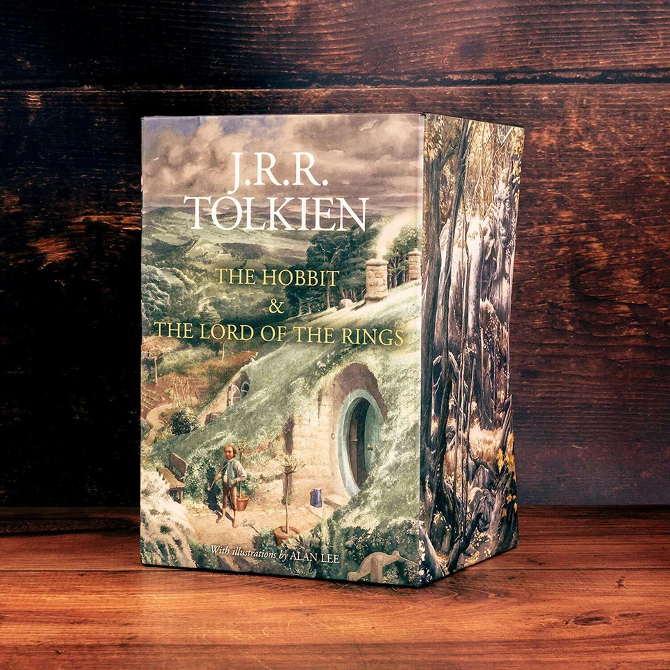 The Hobbit & The Lord Of The Rings Boxed Set By J.R.R Tolkien NEW HARDCOVER 2020 Foto 4 de 4