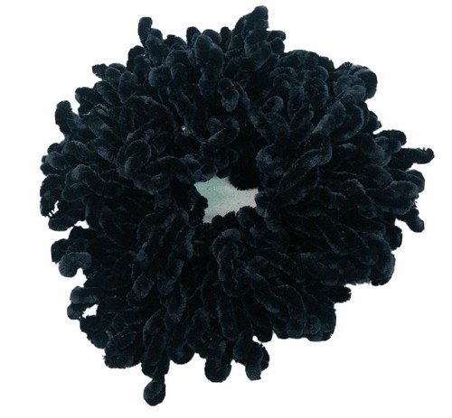New Velvet Hijab Hair Scrunchie Big Tie Bun Volumising Scarf Volume Bobble - Picture 3 of 21
