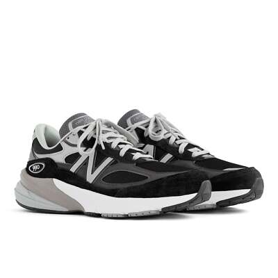 Size 14 - New Balance 990v6 Made in USA Black Silver for sale