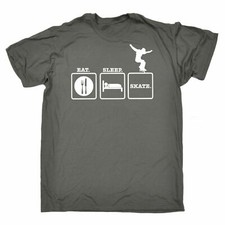 Eat Sleep Skate T-SHIRT tee skateboarding skateboard deck funny Gift Gifts Ideas
