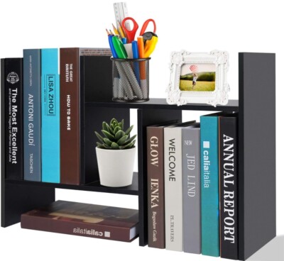 Schreibtisch Organizer Büro Aufbewahrung Regal Verstellbar Holz Schreibtisch Organizer