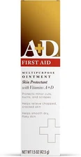 A+D First Aid Healing Ointment - Moisturizing Skin Protectant With Vitamins A &