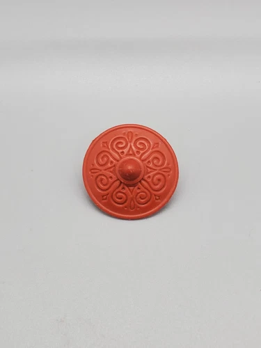 Vintage Masters Of The Universe Teela Red Shield Accessory MOTU He-Man Weapon