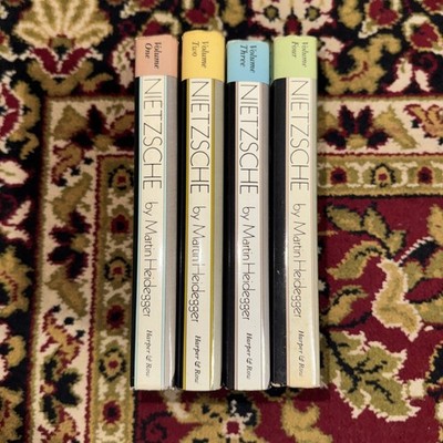 Nietzsche by Martin Heidegger 1979-1987 1st US Editions Nihilism 4 Books