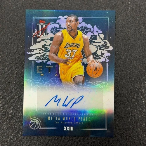 2025 Topps Signature Metta World Peace Base (RAW)