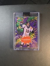 2025 Wild Card Splat - Peyton Manning - 1/1 - SHOCK - Denver Broncos
