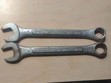 Vintage Lot 2 S-K Tools Wayne 7/16 Combination Wrenches