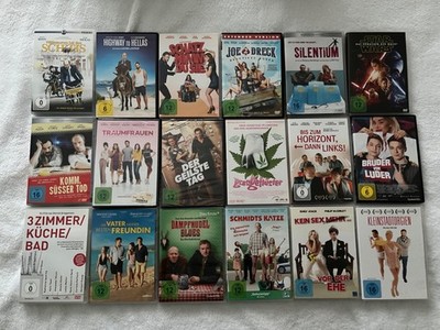 18x DVD Filme Konvolut z. B. Star Wars, Traumfrauen sehr guter Zustand 2 OVP