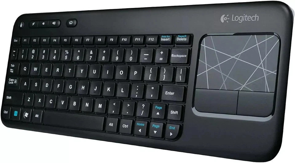 Logitech K400  Wireless Keyboard Built-In Multi-Touch Touchpad US Layout - Image 2 of 4