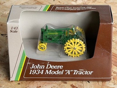 ERTL 1:43 1934 JOHN DEERE MODEL A TRAKTOR TRACTOR NEU IN OVP (M-7)