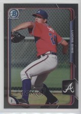 2015 Bowman Draft Chrome Asia Exclusive Black Refractor Lucas Sims #120 g6p