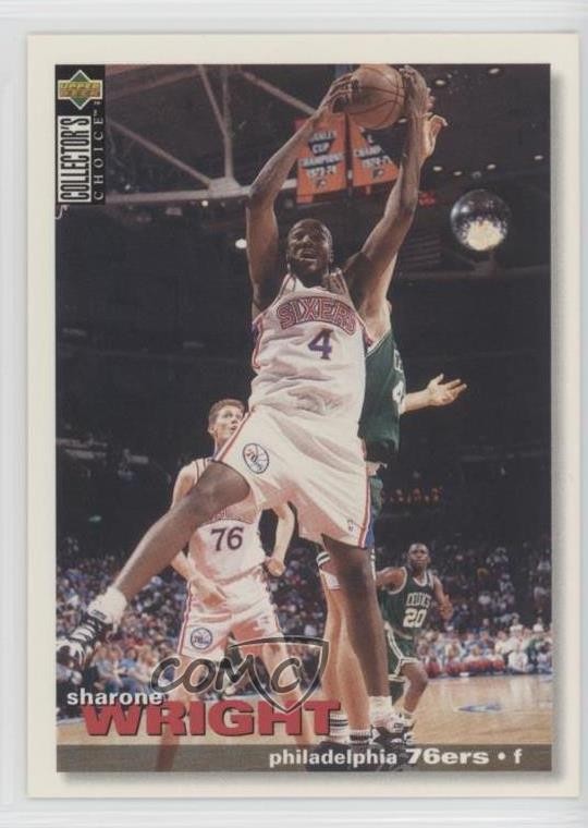 1995-96 Upper Deck Collector's Choice International French II Sharone Wright 0q3