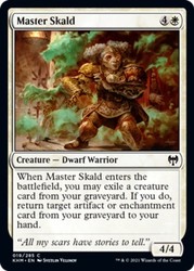 Master Skald 019/285 Kaldheim Common