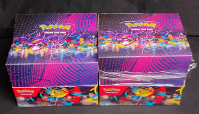 (2) *EMPTY* Pokemon Mega Evolution Mini Tin Display Box ETB SV NO Packs No Cards