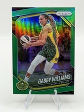 Panini Prizm WNBA Gabby Williams Seattle Storm Green Prizm #77 2025