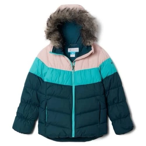 Columbia Multicolor Puffer Snow Jacket Winter Coat $130 MSRP - Size M Girls
Opens in a new window or