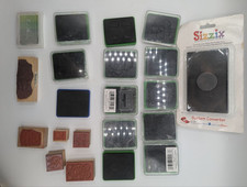 Mixed Lot Rubber Stamps Ink Pads Craft Scrapbooking Sizix Le Color - ST92