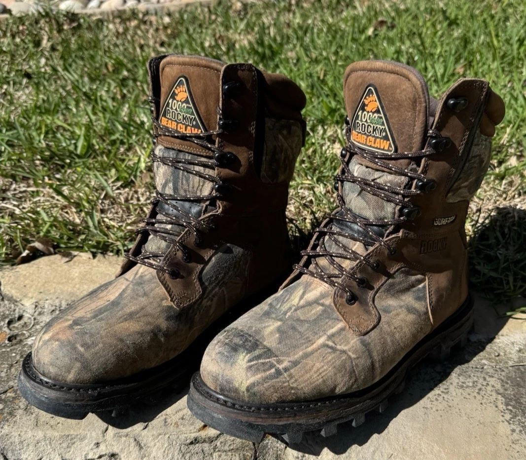 ROCKY Camouflage M Insulated Boots for Men for Sale | Shop  display picture 3