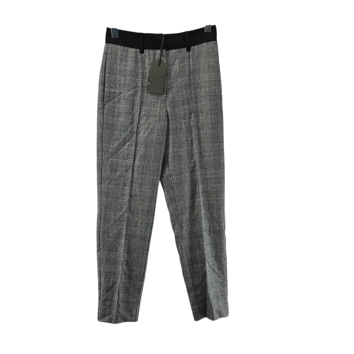 Pantalon Jogger AllSaints Lucia – Gris, Taille 6 (28 Pouces), Coton, Femme