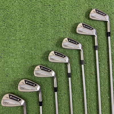 Callaway Apex TCB 24 Raw Iron Set 4-PW KBS Tour C-Taper Lite 105