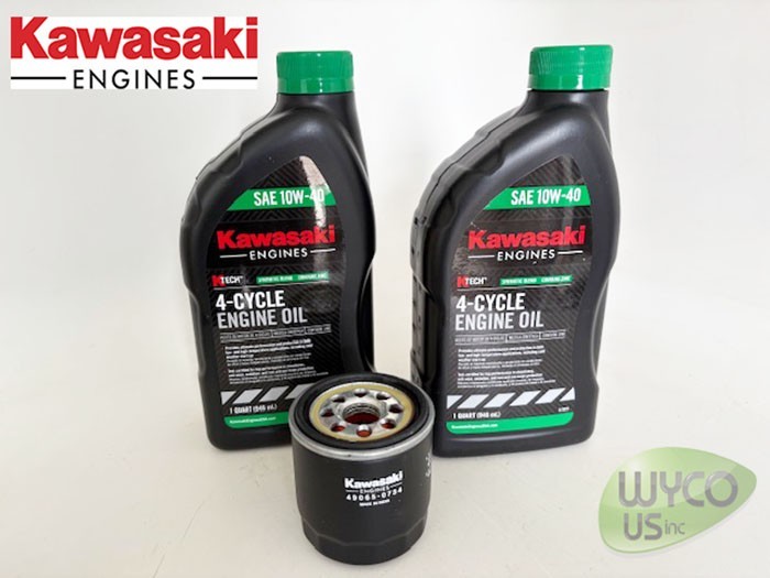 OEM KAWASAKI ENGINE OIL CHANGE KIT, COMPATIBLE WITH CUB