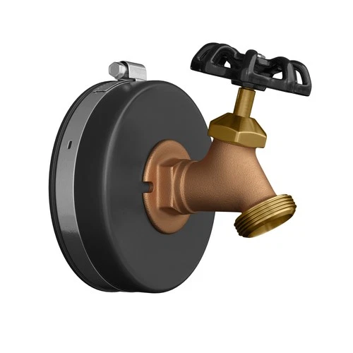 PROFLO PFETCHBJ 1-1/2" Rubber Test Cap With Hose Bibb - Picture 1 of 2