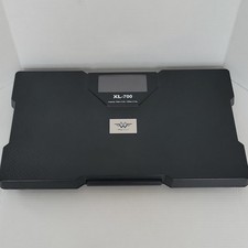 MyWeigh XL-700 Digital Bathroom Scale Black 700lb/320kg 0.2lb Precision