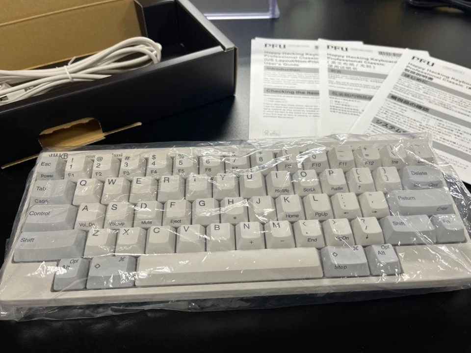 PFU HHKB Professional Classic Keyboard US Layout White Edition Premium - Image 3 of 3