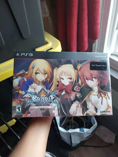 BlazBlue: Chrono Phantasma Limited Edition PS3 Game with DLC BRAND NEW