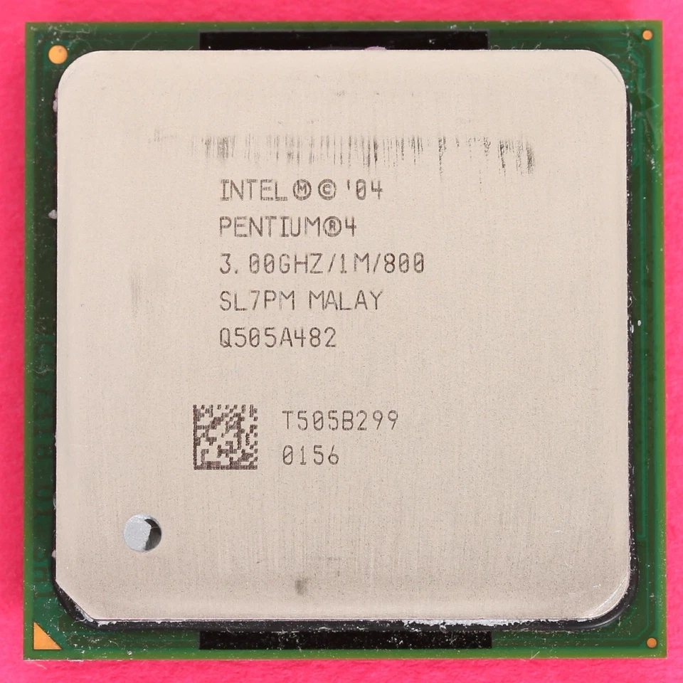 Intel Pentium 4 3Ghz Socket 478 Prescott 1MB Cache 800Mhz FSB SL7PM - Image 2 of 3
