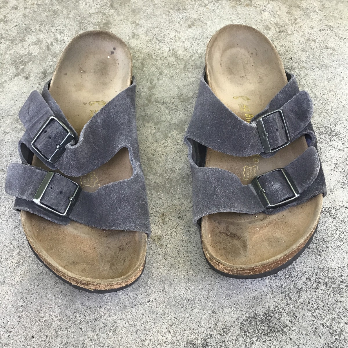 Birkenstock アリゾナ ベルベットグレー 42 Birkenstock Arizona