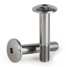 Titanium Skateboard Truck Reverse Kingpin 2 pieces 6AL4V Aerospace Grade