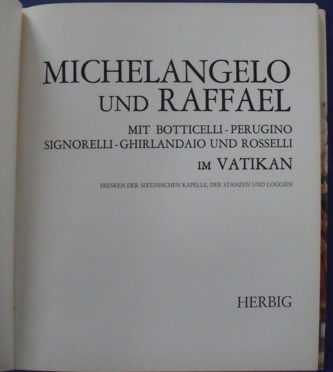Michelangelo und Raffael im Vatikan