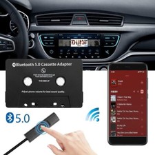 Kassetten Adapter f&uuml;r Autoradio Bluetooth 5.0 Auto-Audio-Kassette zu AUX-Adapter