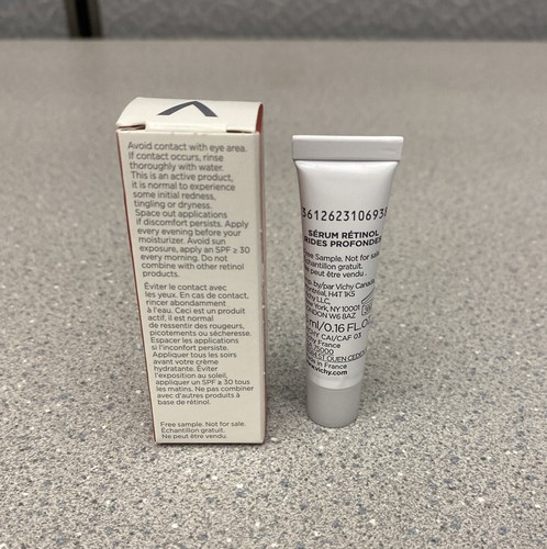 Vichy Liftactiv Retinol Serum Deep Wrinkles 0.16 oz/5 mL Travel Mini Sample NIB - Picture 3 of 3