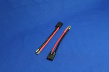 Adapter TRAXXAS-Compatible Female 4mm Gold Bullet Connector 100mm 12AWG RC Li-PO