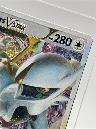 Arceus VSTAR - (Metal Card) 123/172 Pokemon TCG Arceus UPC Holo (2022) - Picture 4 of 23