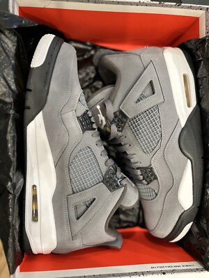 Size 10.5 - Jordan 4 Retro Low Cool Grey 193149728987| eBay