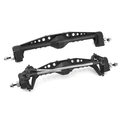 Set asse portale anteriore posteriore F9 per 1/10 RC cingolato auto assiale Capra UTB10 1.9 UTB - Foto 4 di 9