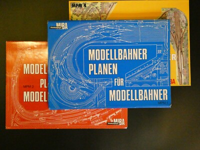 MIBA Gleispläne ''MPM'' Modellbahner planen für Modellbahner 1, 2 und 4