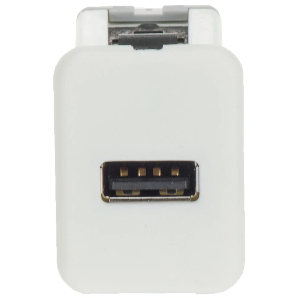 Receptáculo de puerto USB blanco 11-20 OEM NUEVO 11-20 Cadillac Chevrolet GMC Saturn 20944418 Foto 2 de 4