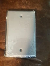 Bell Outdoor 5173-0 Gray 1-Gang Weatherproof Blank Device Mount Cover