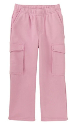 TEA COLLECTION  Wide Leg Cargo Knit Pants  - Mauve Mist - NWT Girls 7